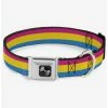 Best reviews of ✨ Pansexual Flag Seatbelt 🦮 Dog Collar 🥰