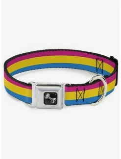 Best reviews of ✨ Pansexual Flag Seatbelt 🦮 Dog Collar 🥰