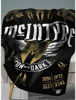 Budget 🤩 WWE Drew McIntyre Plush Throw 👏