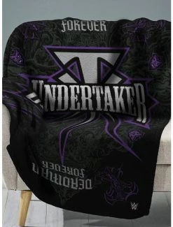 Deals ✔️ WWE The Undertaker Plush Throw ⭐