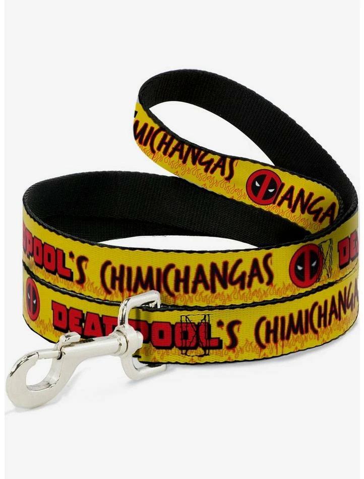 Budget 🔔 Marvel Deadpool Chimichangas Flames 🐶 Dog Leash 😀 1 Budget 🔔 Marvel Deadpool Chimichangas Flames 🐶 Dog Leash 😀