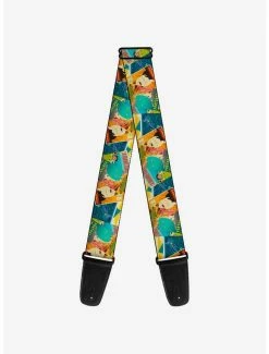 Budget 🎉 Luca The Piazza Poster Guitar Strap 🤩