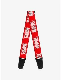 Wholesale 🎁 Marvel Red Brick Logo Guitar Strap 😍