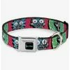 Deals ⭐ Rick and Morty Circuit Faces Portal Gun Seatbelt 🦮 Dog Collar 😀