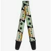 Deals ⌛ Star Wars The Child Chibi Face Blocks Guitar Strap 🔥