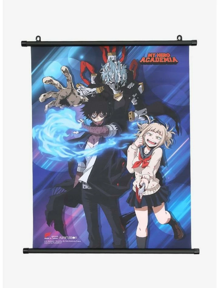 Cheapest ๐ My Hero Academia League Of Villains Wall Scroll ๐ 1 Cheapest ๐ My Hero Academia League Of Villains Wall Scroll ๐