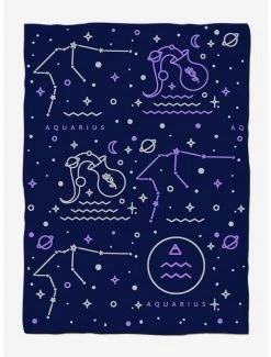Deals 💯 Aquarius Astrology Weighted Blanket 😉