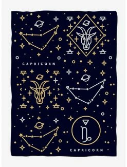 Hot Sale 👏 Capricorn Astrology Weighted Blanket ⌛