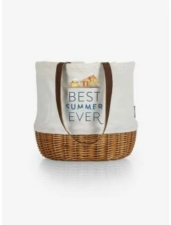 Cheap 🔔 Disney Pixar Luca Canvas And Willow Basket Tote 🔥