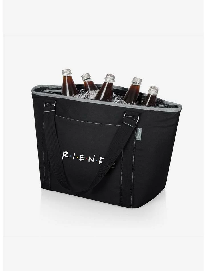 Best Sale π Friends Logo Cooler Tote Black π 2 Best Sale π Friends Logo Cooler Tote Black π - Image 2