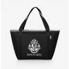 Budget ✔️ Harry Potter Hogwarts Crest Cooler Tote Black ✔️