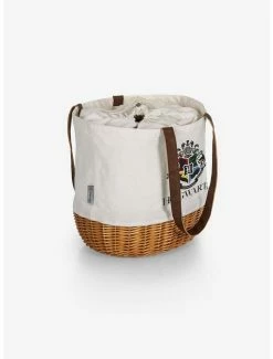 Coupon 👍 Harry Potter Hogwarts Canvas Willow Basket Tote 🎉 -Furniture Outlet Store 15821303 av1