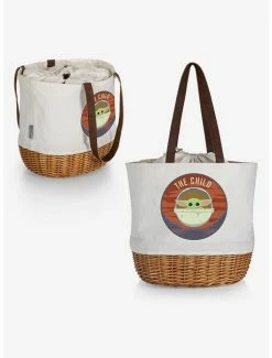 Brand new ✔️ Star Wars The Mandalorian The Child Canvas Willow Basket Tote ❤️ 5 Brand new ✔️ Star Wars The Mandalorian The Child Canvas Willow Basket Tote ❤️ -Furniture Outlet Store 15821335 av2