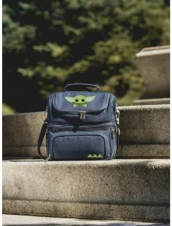 Hot Sale 🎁 Star Wars The Mandalorian The Child Lunch Tote Navy 🎁 -Furniture Outlet Store 15821353 av2