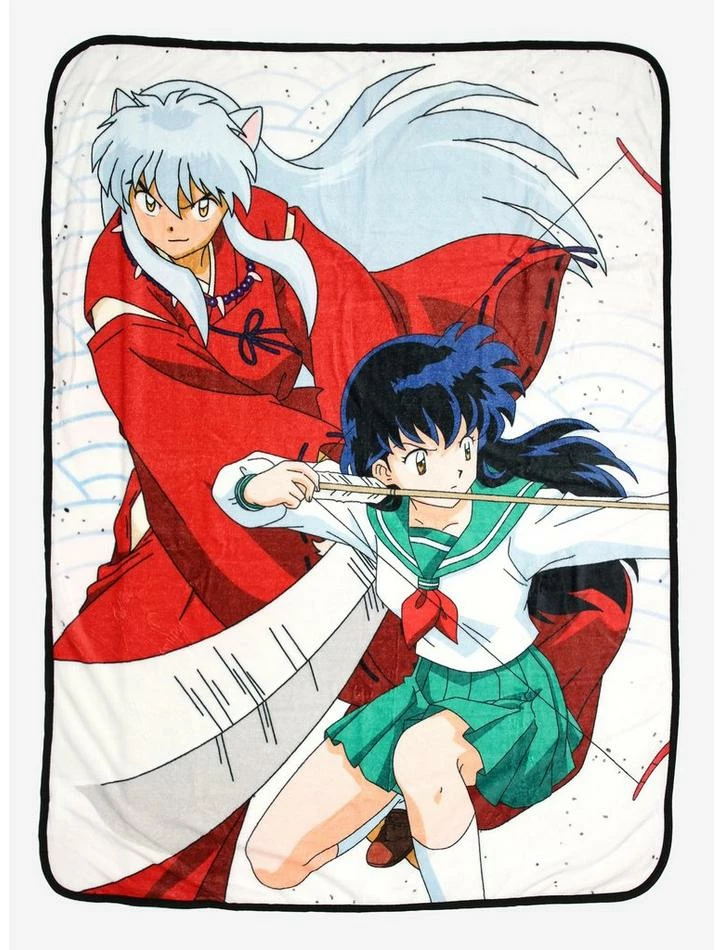 Best deal ๐ InuYasha Kagome Duo Throw Blanket ๐งจ 1 Best deal ๐ InuYasha Kagome Duo Throw Blanket ๐งจ
