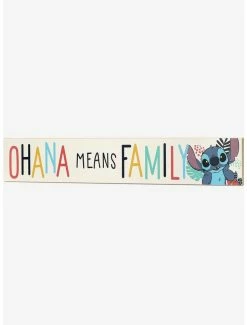 Flash Sale 🤩 Disney Lilo & Stitch Ohana Means Family Wall Decor 💯 -Furniture Outlet Store 15853954 av1