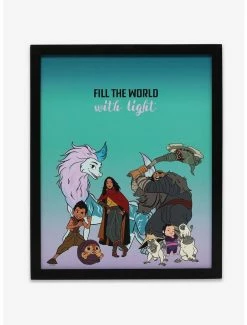 Best deal 🥰 Disney Raya Fill The World Framed Wall Decor 😍