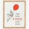 Hot Sale ⌛ Disney Winnie The Pooh Pooh And Friends A Story Wood Framed Wall Decor ⌛