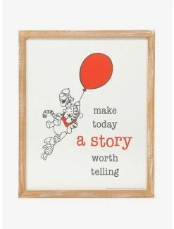 Hot Sale โ Disney Winnie The Pooh Pooh And Friends A Story Wood Framed Wall Decor โ