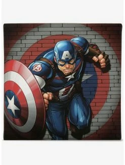 Budget 🧨 Marvel Captain America Canvas Wall Decor 😀