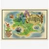 Discount ✨ Disney Peter Pan Never Land Map Wood Wall Decor 🎁