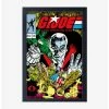 Cheapest ✔️ G.I. Joe Comic Classic Framed Wood Wall Art 🤩