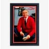 Best Sale 😀 Mister Rogers' Neighborhood Tying 👟 Shoes Framed Wood Wall Art 😍