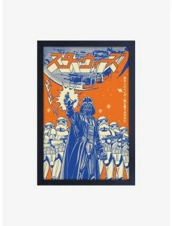 Best reviews of 🛒 Star Wars Vader Force Choke Japanese Framed Wood Wall Art 🌟