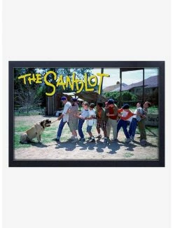 Deals 🤩 The Sandlot Tug Of War Framed Wood Wall Art 👏