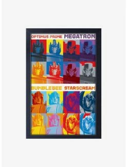 Brand new 💯 Transformers Four Group Framed Wood Wall Art 🛒