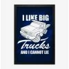 Budget 🎉 Tonka I Like Big Trucks Framed Wood Wall Art 🔥