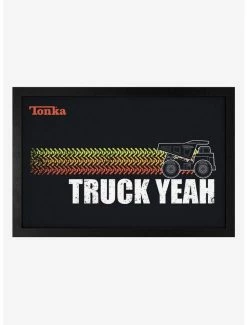 Best deal 😍 Tonka Truck Yeah! Framed Wood Wall Art 🛒