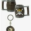 Discount 😀 One Piece Straw Hat 3D Mug & Keychain Bundle 😍