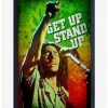 Best reviews of 🛒 Bob Marley Get Up, Stand Up Fist Framed Wood Wall Art 🛒