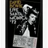 Outlet 🔔 David Bowie Santa Monica 72 Framed Wood Wall Art 🧨