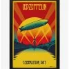 Cheapest ✨ Led Zeppelin Celebration Day Framed Wood Wall Art 🤩