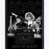 Budget 🥰 AC/DC Back In Black Live Framed Wood Wall Art ⭐
