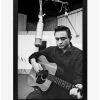 Brand new 🌟 Johnny Cash In Person Framed Wood Wall Art 🤩