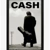 Brand new ⭐ Johnny Cash Walk Framed Wood Wall Art 👏