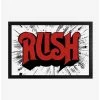Promo 🔥 Rush Logo Framed Wood Wall Art ⌛