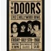 Wholesale 🌟 The Doors Live! Hollywood Bowl Framed Wood Wall Art 🛒