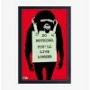 New ✔️ Banksy Do Nothing Framed Wood Wall Art 👏