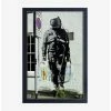 Flash Sale 👏 Banksy Spaceman Framed Wood Wall Art ⭐