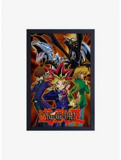 Coupon 👏 Yu-Gi-Oh S2 Collage Framed Wood Wall Art 🔥