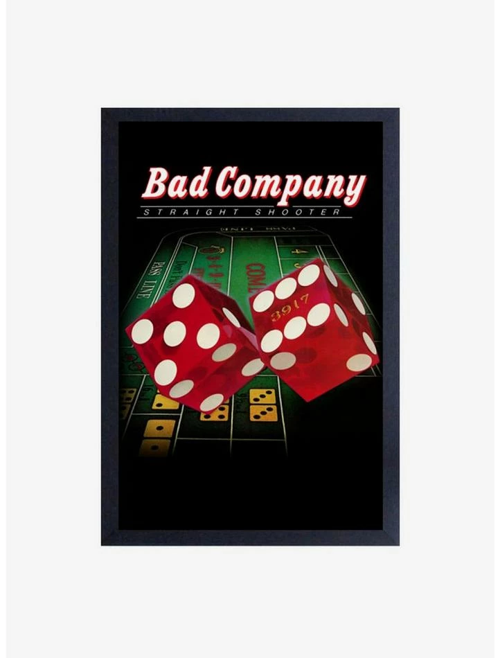 Outlet ๐ Bad Company Dice Framed Wood Wall Art ๐ 1 Outlet ๐ Bad Company Dice Framed Wood Wall Art ๐