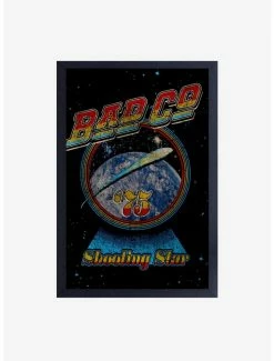 Cheap 🤩 Bad Company Shooting Star Framed Wood Wall Art 🎁