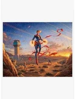 Budget ⭐ Marvel Captain Marvel Dawn of a New Day 11" x 14" Art Print 🔥