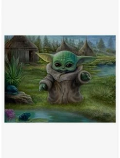 Wholesale 🤩 Star Wars The Mandalorian Child's Play 11" x 14" Art Print ⭐