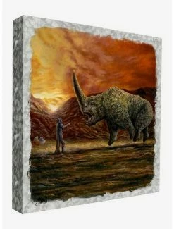 Budget 🧨 Star Wars The Mandalorian The Mudhorn 14" x 14" Metal Box Art 😀 -Furniture Outlet Store 15914211 av1