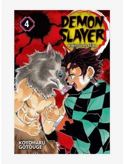 New 🤩 Demon Slayer: Kimetsu No Yaiba Volume 4 Manga ⌛